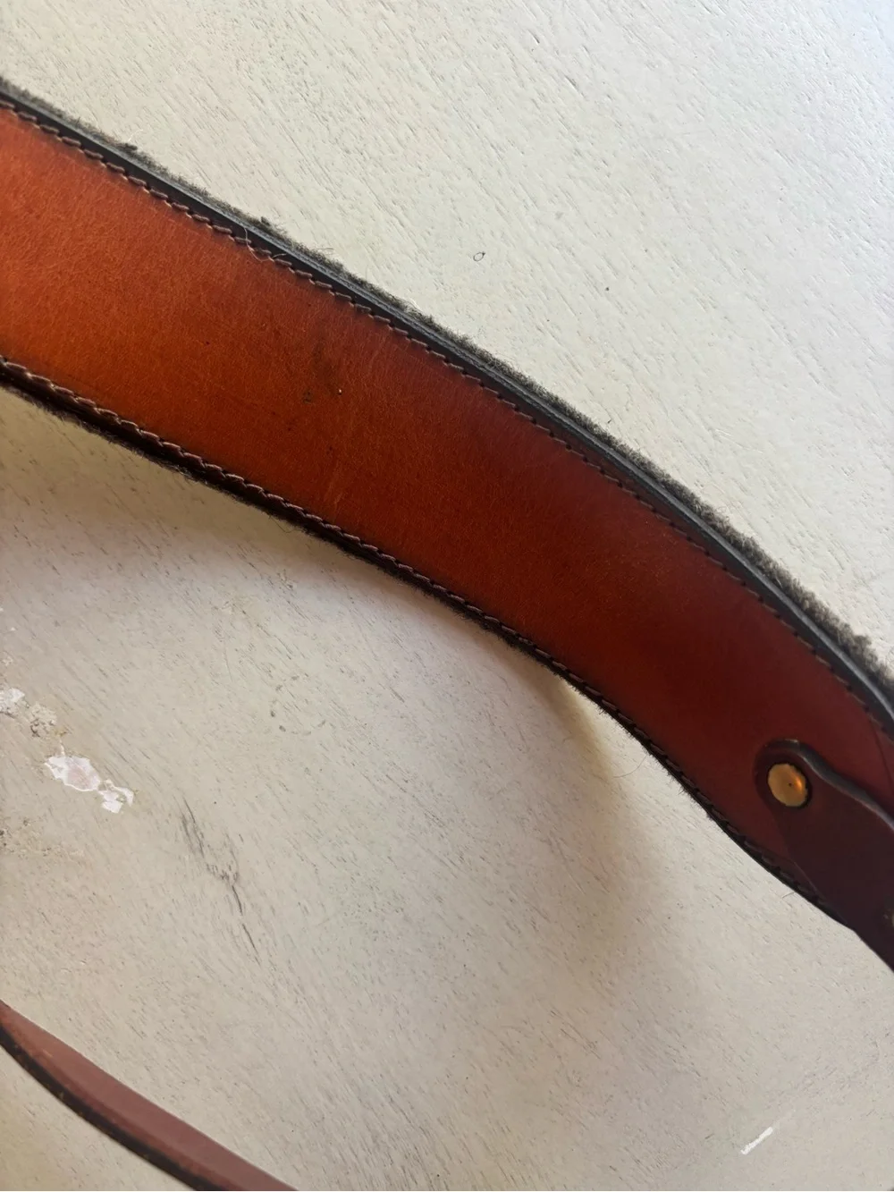 Moose Leather Luggage Bag w/ accessories